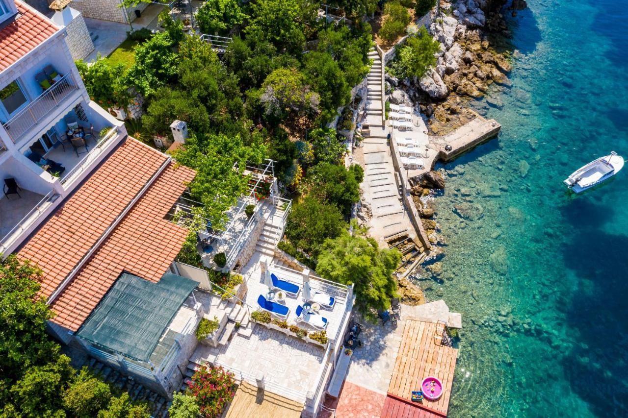 Apartments Ratac Lobrovic With Private Beach And Beautiful Sunset Slano Exteriér fotografie