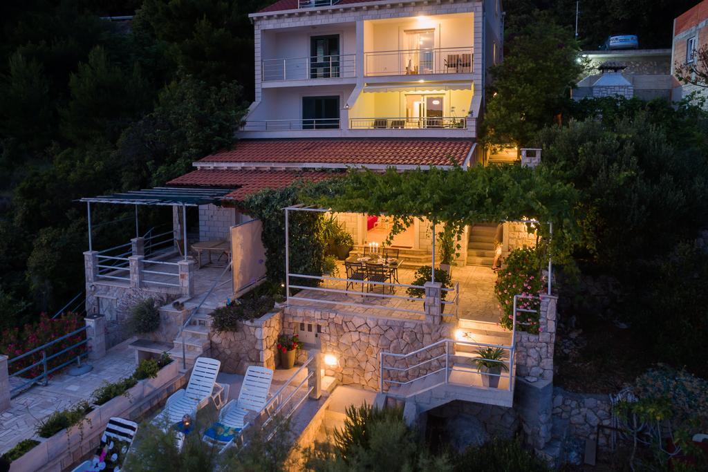 Apartments Ratac Lobrovic With Private Beach And Beautiful Sunset Slano Exteriér fotografie