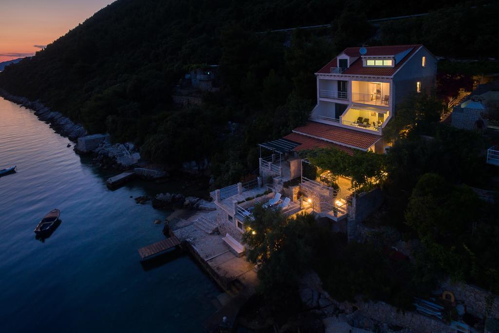 Apartments Ratac Lobrovic With Private Beach And Beautiful Sunset Slano Exteriér fotografie